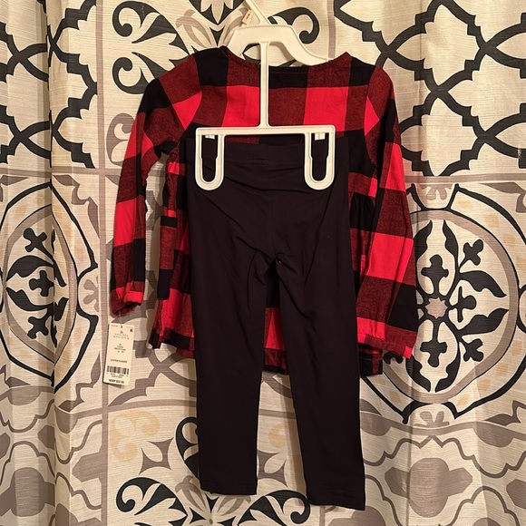 NWT Carter’s 2 pc. red and black set - Picture 2 of 5